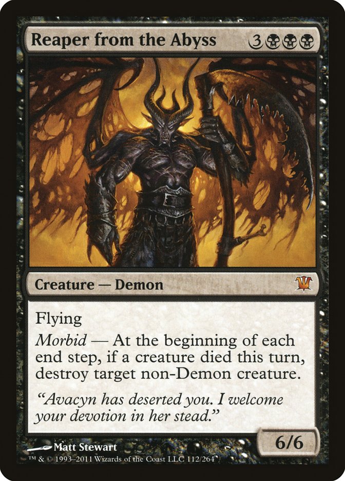 Reaper from the Abyss [Innistrad] - Magic: The Gathering - Card Brawlers | Quebec | Canada |