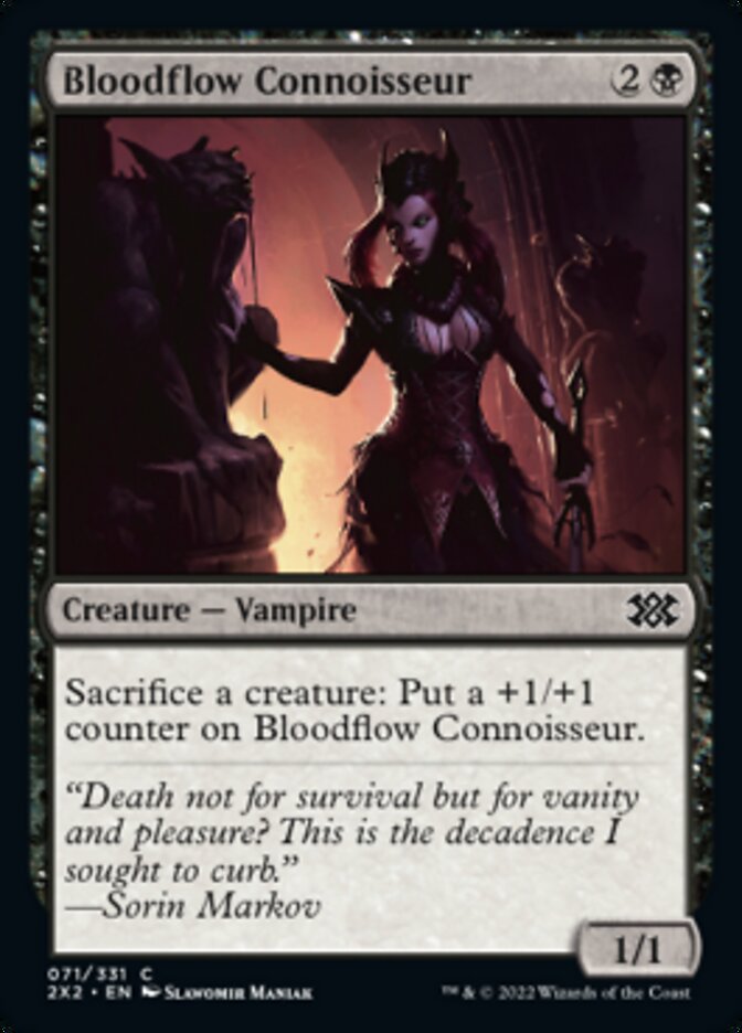 Bloodflow Connoisseur [Double Masters 2022] - Magic: The Gathering - Card Brawlers | Quebec | Canada |