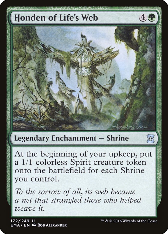 Honden of Life's Web [Eternal Masters] - Magic: The Gathering - Card Brawlers | Quebec | Canada |