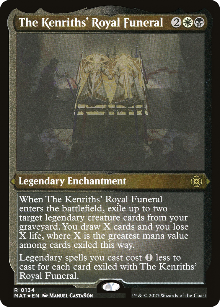 The Kenriths' Royal Funeral (Foil Etched) [March of the Machine: The Aftermath] - Magic: The Gathering - Card Brawlers | Quebec | Canada |