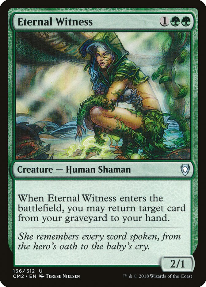 Eternal Witness [Commander Anthology Volume II] - Magic: The Gathering - Card Brawlers | Quebec | Canada |