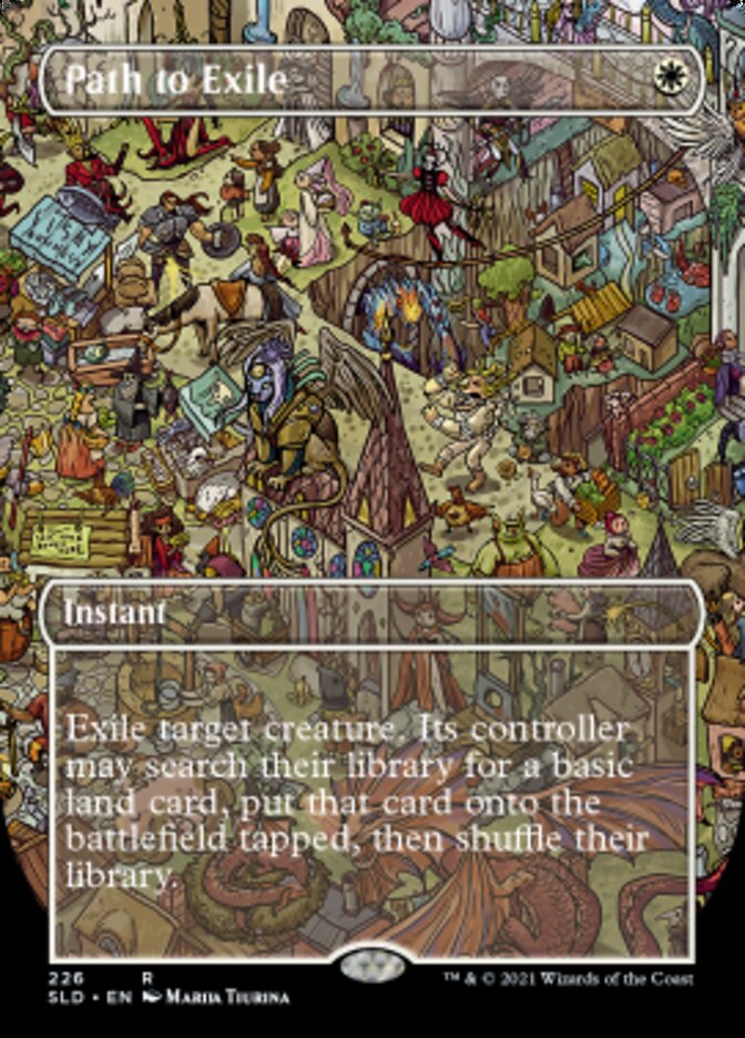 Path to Exile (Borderless) [Secret Lair Drop Series] - Magic: The Gathering - Card Brawlers | Quebec | Canada |