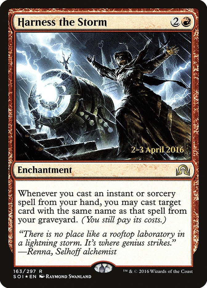 Harness the Storm [Shadows over Innistrad Prerelease Promos] - Magic: The Gathering - Card Brawlers | Quebec | Canada |