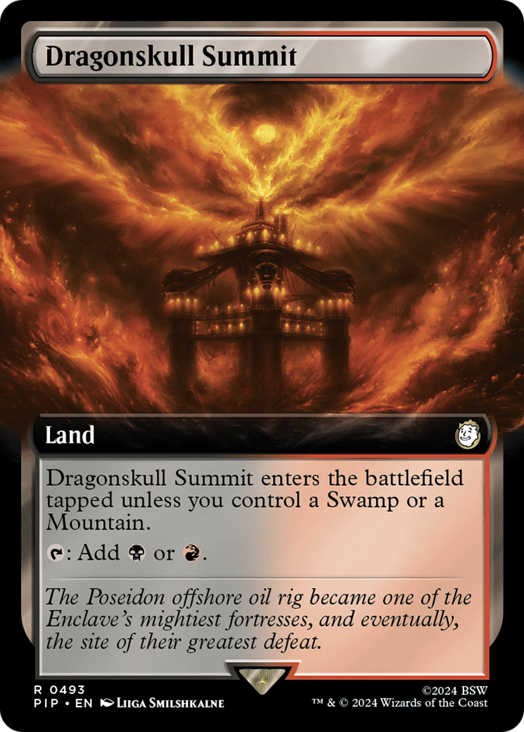 Dragonskull Summit (Extended Art) [Fallout] - Magic: The Gathering - Card Brawlers | Quebec | Canada |