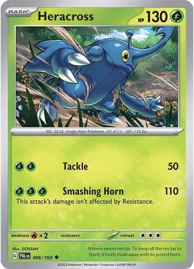 Heracross (006/193) [Scarlet & Violet: Paldea Evolved] - Pokémon - Card Brawlers | Quebec | Canada |