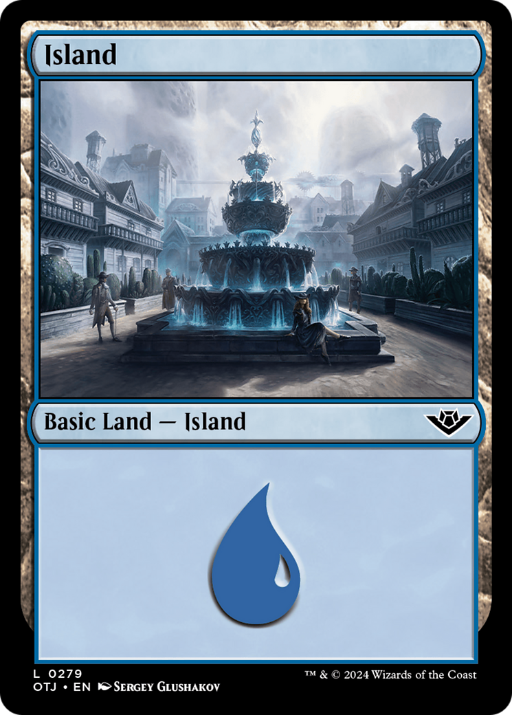 Island (0279) [Outlaws of Thunder Junction] - Magic: The Gathering - Card Brawlers | Quebec | Canada |