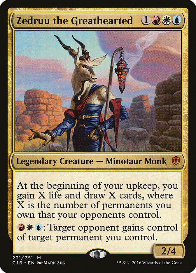 Zedruu the Greathearted [Commander 2016] - Magic: The Gathering - Card Brawlers | Quebec | Canada |