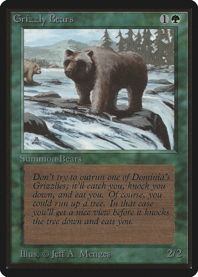 Grizzly Bears [Beta Edition] - Magic: The Gathering - Card Brawlers | Quebec | Canada |