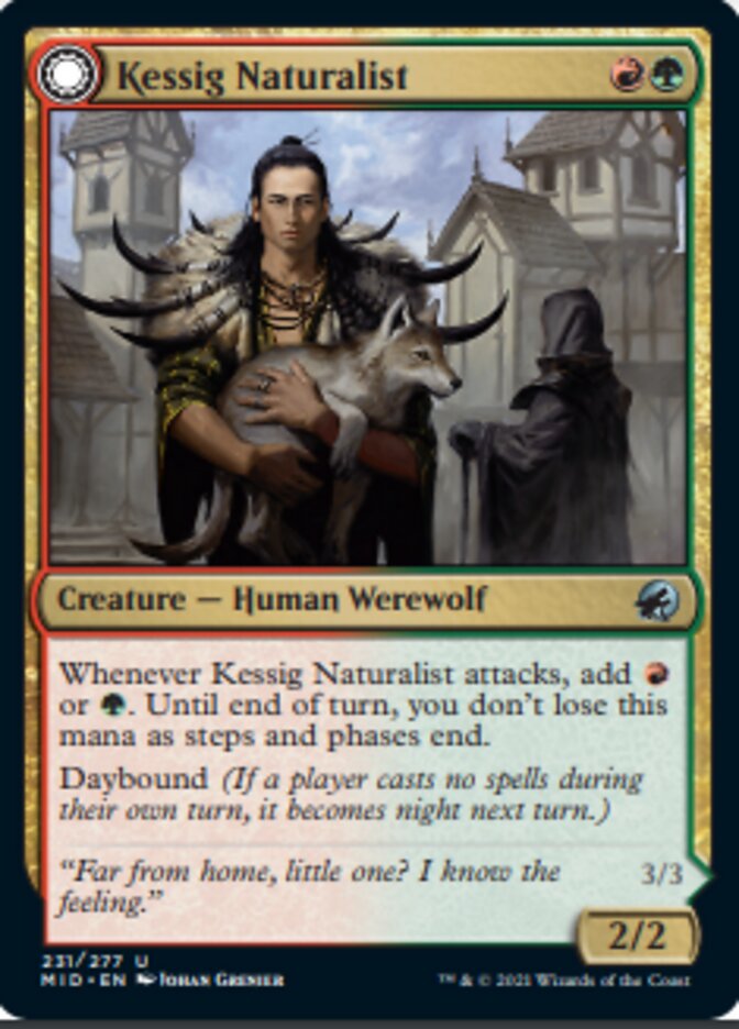 Kessig Naturalist // Lord of the Ulvenwald [Innistrad: Midnight Hunt] - Magic: The Gathering - Card Brawlers | Quebec | Canada |