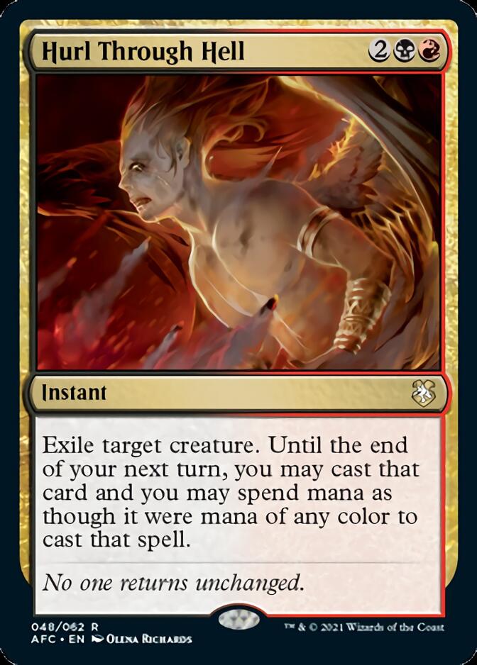 Hurl Through Hell [Dungeons & Dragons: Adventures in the Forgotten Realms Commander] - Magic: The Gathering - Card Brawlers | Quebec | Canada |