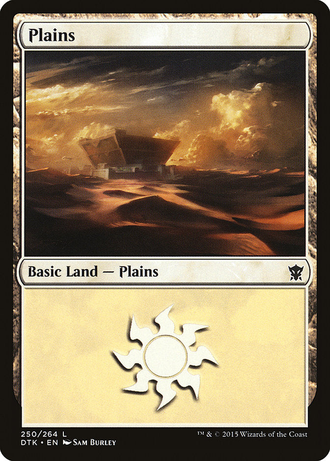 Plains (250) [Dragons of Tarkir] - Magic: The Gathering - Card Brawlers | Quebec | Canada |