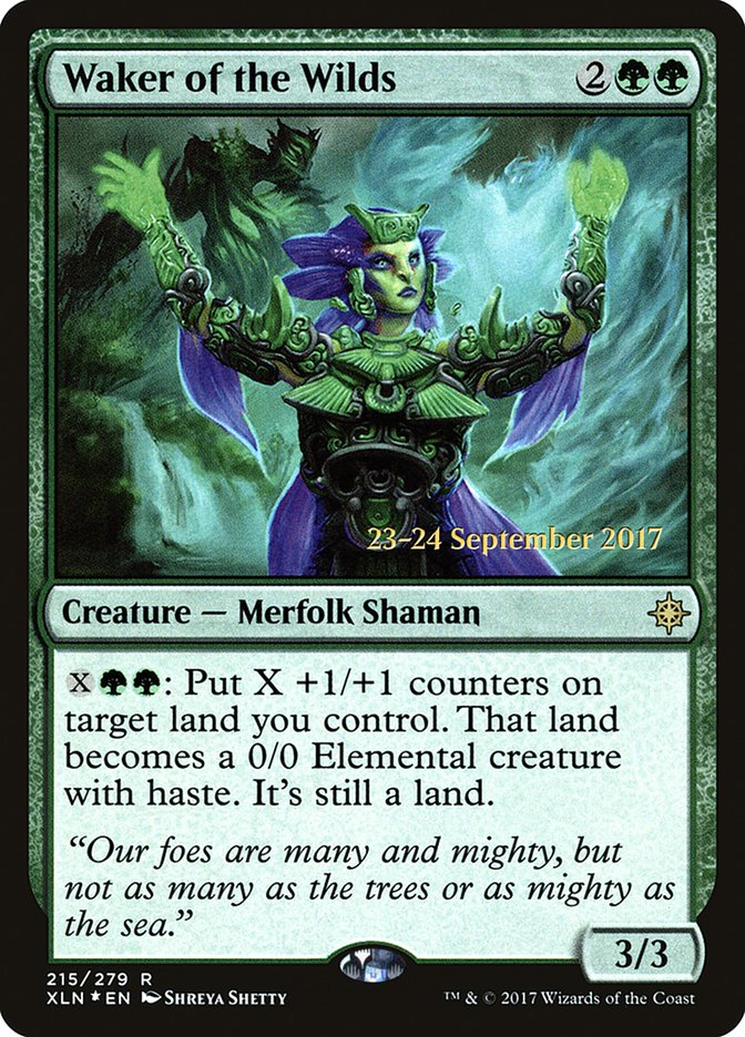 Waker of the Wilds [Ixalan Prerelease Promos] - Magic: The Gathering - Card Brawlers | Quebec | Canada |