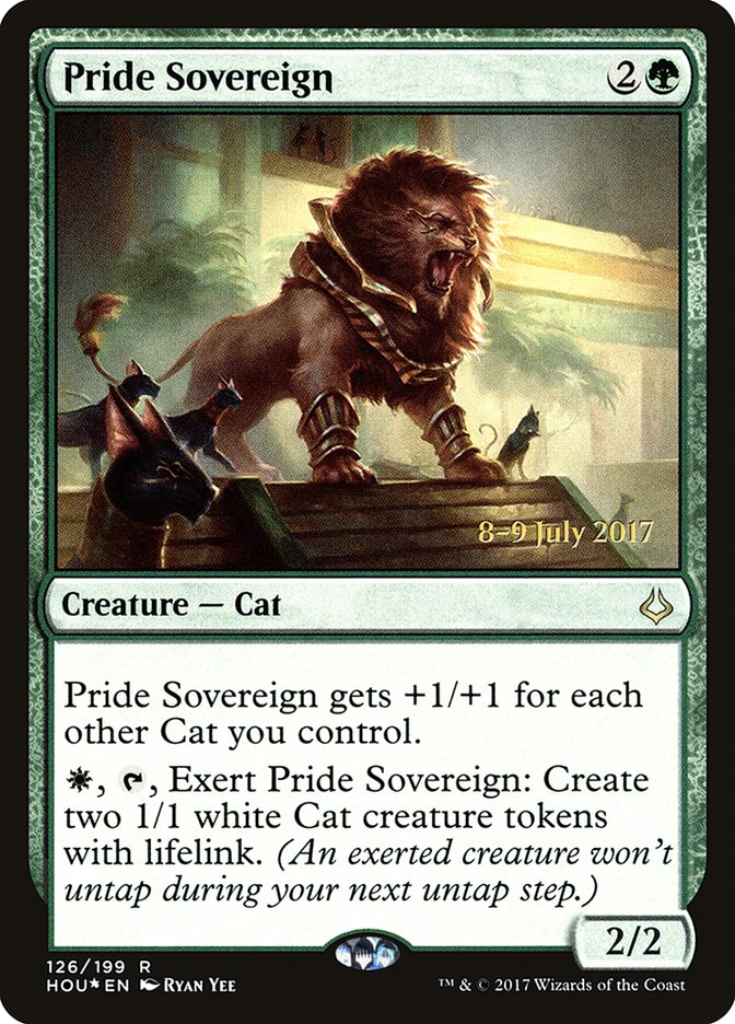 Pride Sovereign [Hour of Devastation Prerelease Promos] - Magic: The Gathering - Card Brawlers | Quebec | Canada |