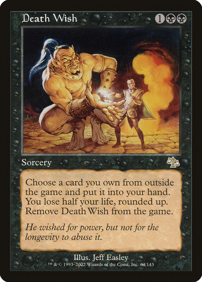 Death Wish [Judgment] - Magic: The Gathering - Card Brawlers | Quebec | Canada |