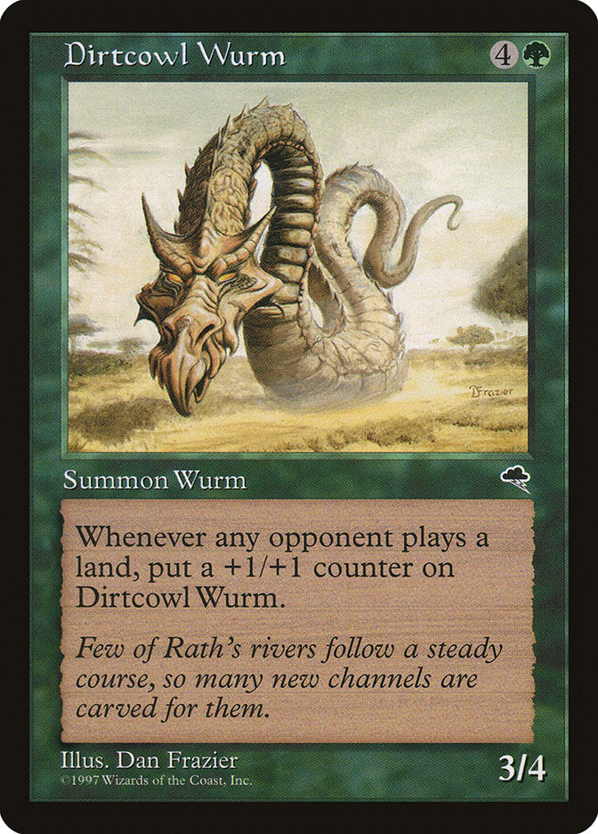 Dirtcowl Wurm [Tempest] - Magic: The Gathering - Card Brawlers | Quebec | Canada |