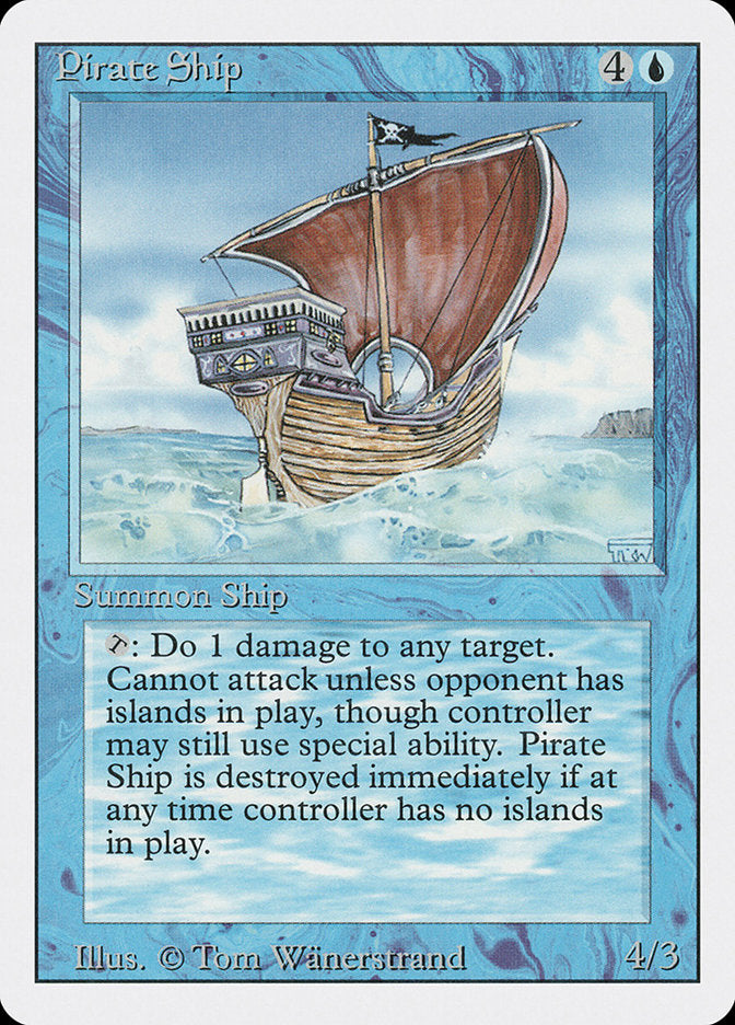 Pirate Ship [Revised Edition] - Magic: The Gathering - Card Brawlers | Quebec | Canada |
