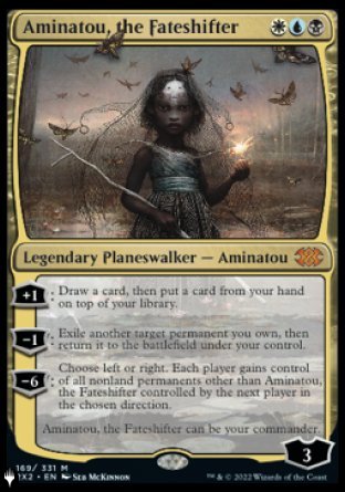 Aminatou, the Fateshifter [The List] - Magic: The Gathering - Card Brawlers | Quebec | Canada |