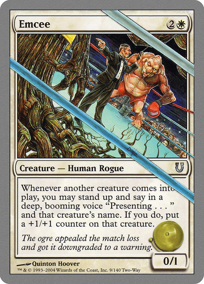 Emcee [Unhinged] - Magic: The Gathering - Card Brawlers | Quebec | Canada |