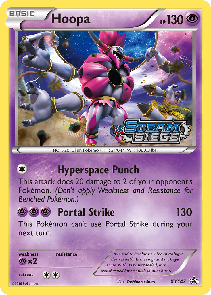 Hoopa (XY147) [XY: Black Star Promos] - Pokémon - Card Brawlers | Quebec | Canada |