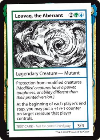 Louvaq, the Aberrant (2021 Edition) [Mystery Booster Playtest Cards] - Magic: The Gathering - Card Brawlers | Quebec | Canada |