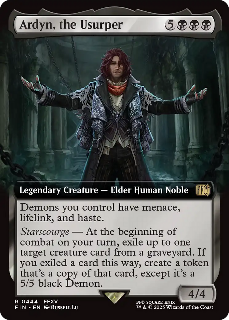 Ardyn, the Usurper (Extended Art) [FINAL FANTASY] - Magic: The Gathering - Card Brawlers | Quebec | Canada |
