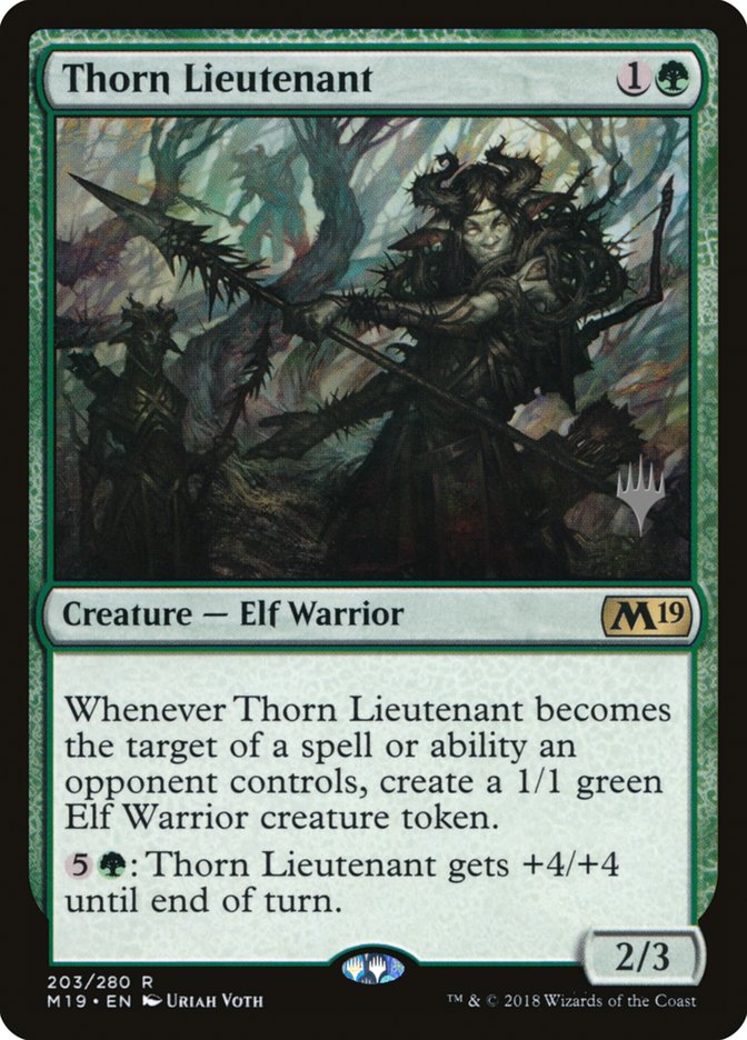 Thorn Lieutenant (Promo Pack) [Core Set 2019 Promos] - Magic: The Gathering - Card Brawlers | Quebec | Canada |