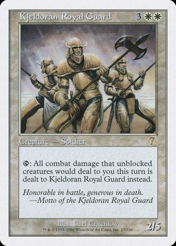 Kjeldoran Royal Guard [Seventh Edition] - Magic: The Gathering - Card Brawlers | Quebec | Canada |