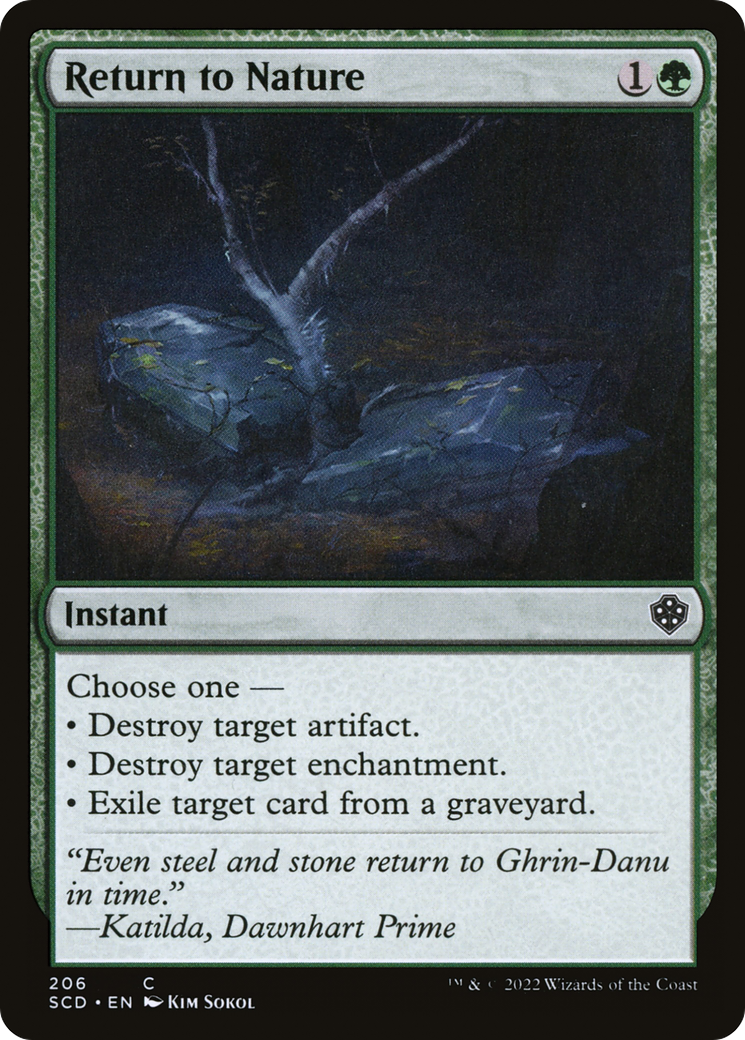 Return to Nature [Starter Commander Decks] - Magic: The Gathering - Card Brawlers | Quebec | Canada |