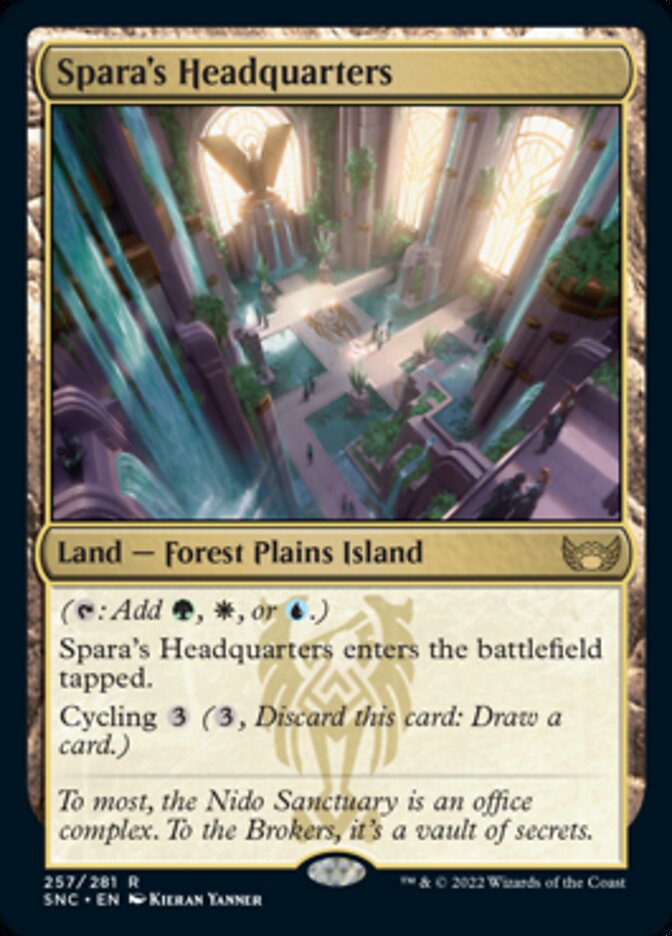 Spara's Headquarters [Streets of New Capenna] - Magic: The Gathering - Card Brawlers | Quebec | Canada |