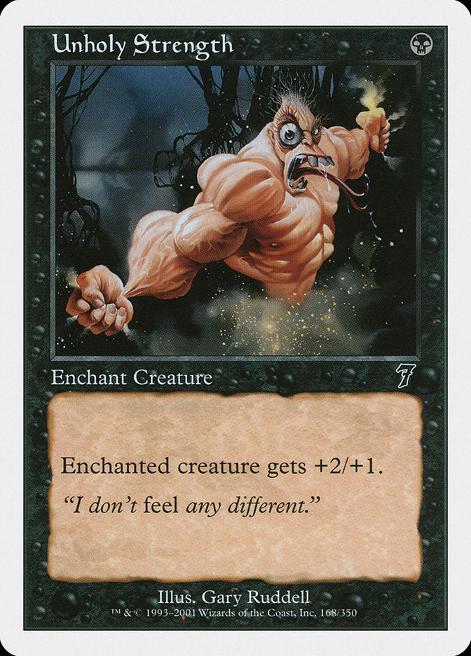 Unholy Strength [Seventh Edition] - Magic: The Gathering - Card Brawlers | Quebec | Canada |