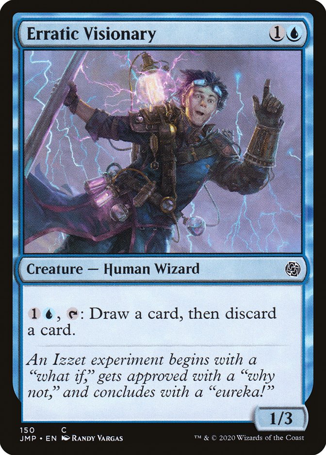 Erratic Visionary [Jumpstart] - Magic: The Gathering - Card Brawlers | Quebec | Canada |