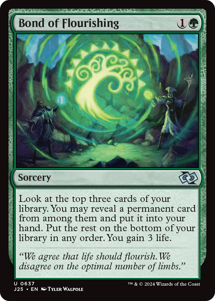 Bond of Flourishing [Foundations Jumpstart] - Magic: The Gathering - Card Brawlers | Quebec | Canada |