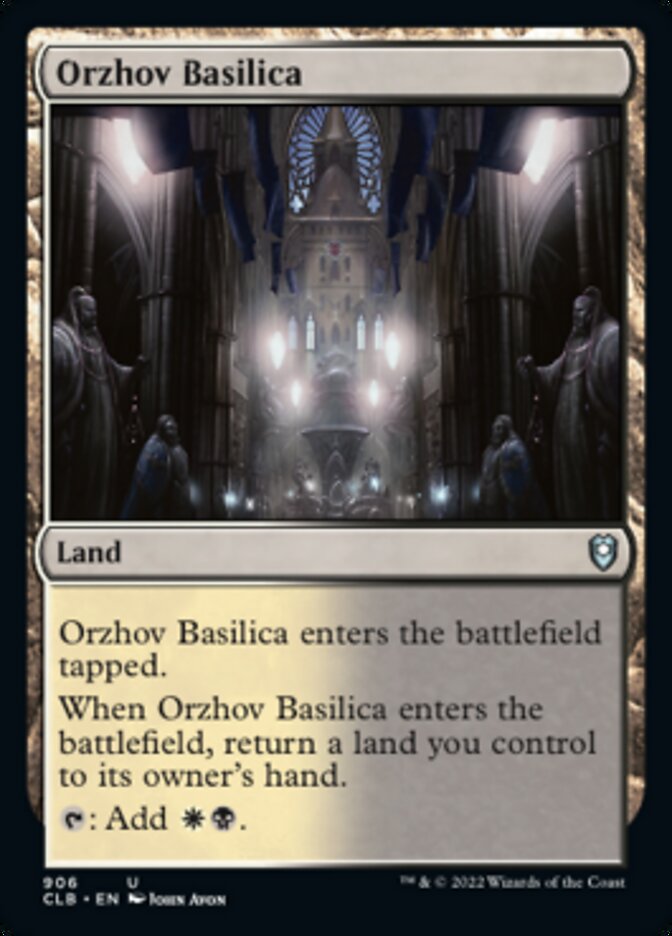 Orzhov Basilica [Commander Legends: Battle for Baldur's Gate] - Magic: The Gathering - Card Brawlers | Quebec | Canada |