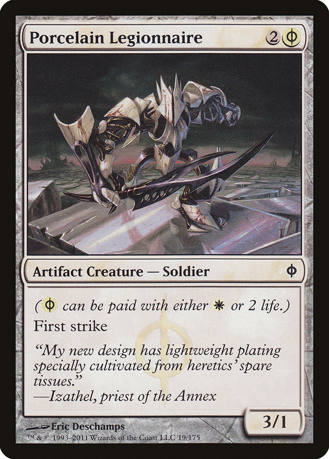 Porcelain Legionnaire [New Phyrexia] - Magic: The Gathering - Card Brawlers | Quebec | Canada |