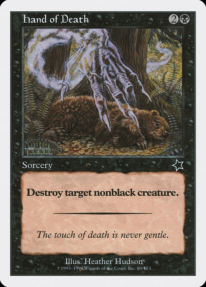 Hand of Death [Starter 1999] - Magic: The Gathering - Card Brawlers | Quebec | Canada |