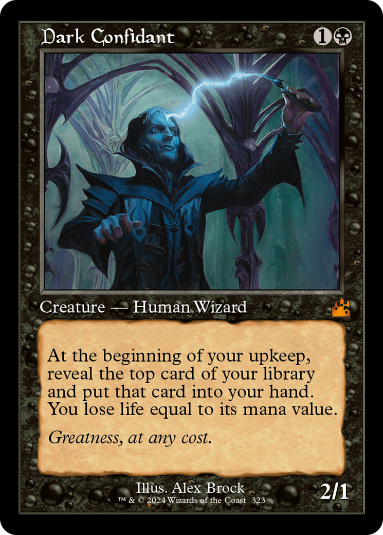 Dark Confidant (Retro Frame) [Ravnica Remastered] - Magic: The Gathering - Card Brawlers | Quebec | Canada |