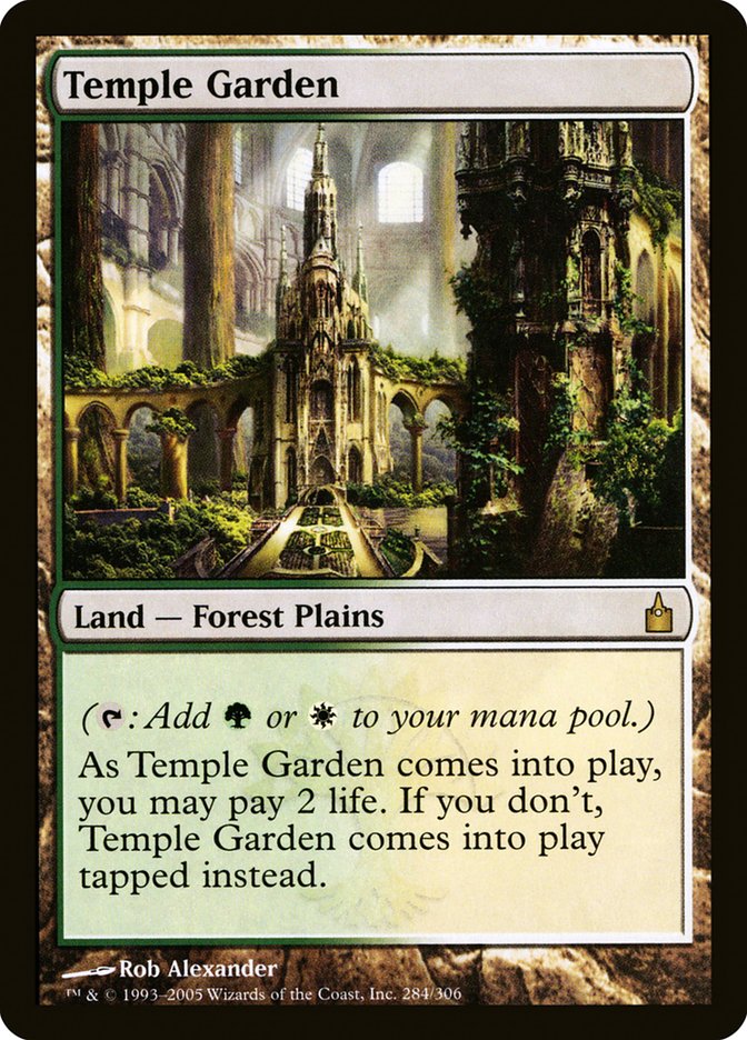Temple Garden [Ravnica: City of Guilds] - Magic: The Gathering - Card Brawlers | Quebec | Canada |