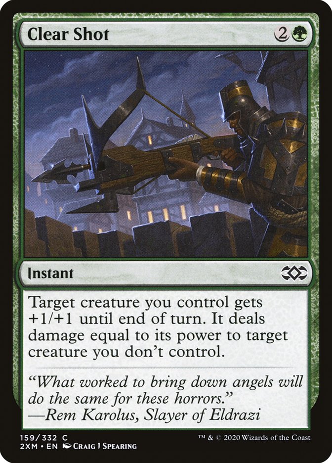 Clear Shot [Double Masters] - Magic: The Gathering - Card Brawlers | Quebec | Canada |