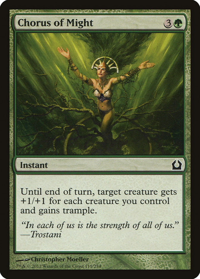 Chorus of Might [Return to Ravnica] - Magic: The Gathering - Card Brawlers | Quebec | Canada |