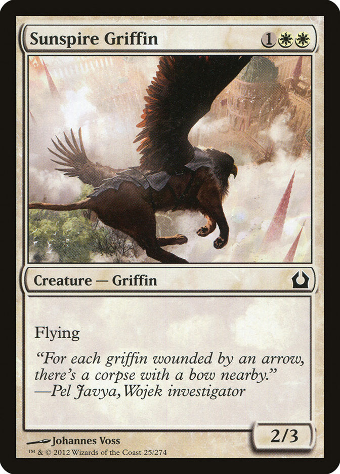 Sunspire Griffin [Return to Ravnica] - Magic: The Gathering - Card Brawlers | Quebec | Canada |