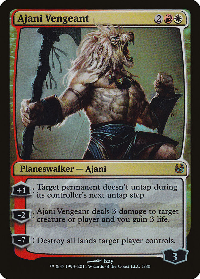 Ajani Vengeant [Duel Decks: Ajani vs. Nicol Bolas] - Magic: The Gathering - Card Brawlers | Quebec | Canada |