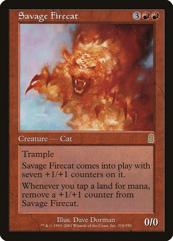 Savage Firecat [Odyssey] - Magic: The Gathering - Card Brawlers | Quebec | Canada |