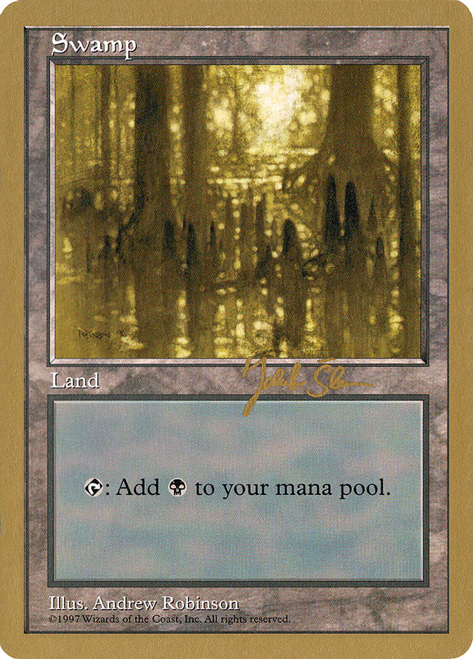 Swamp (js438) (Jakub Slemr) [World Championship Decks 1997] - Magic: The Gathering - Card Brawlers | Quebec | Canada |