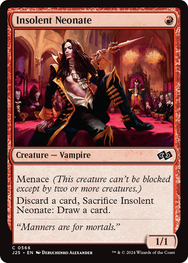 Insolent Neonate [Foundations Jumpstart] - Magic: The Gathering - Card Brawlers | Quebec | Canada |