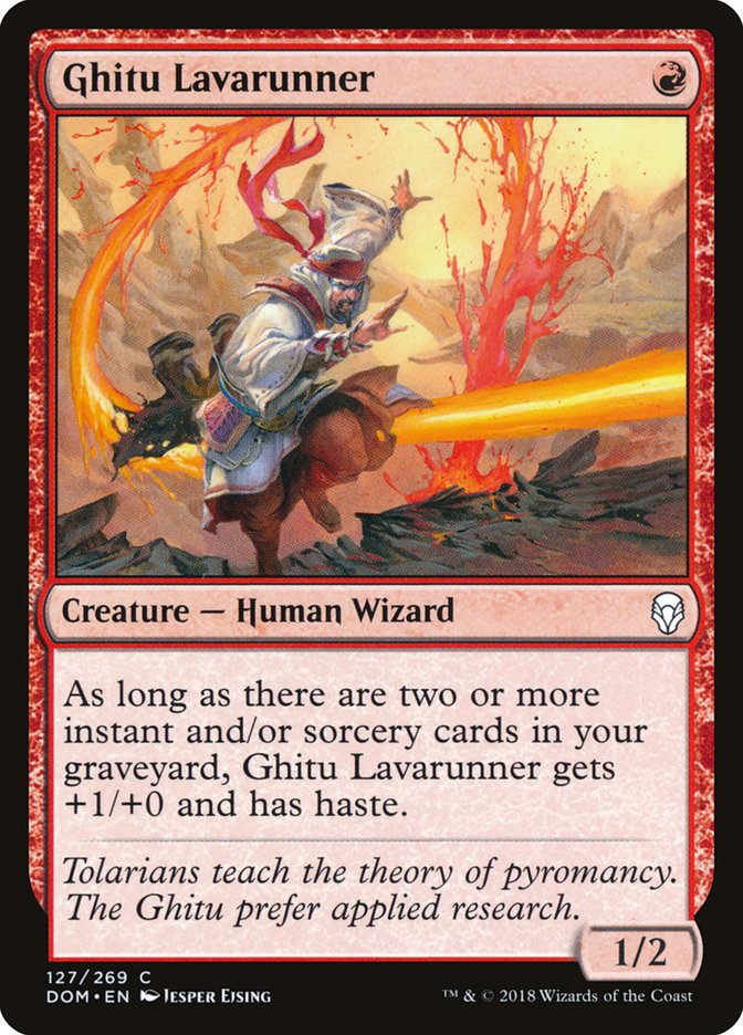 Ghitu Lavarunner [Dominaria] - Magic: The Gathering - Card Brawlers | Quebec | Canada |