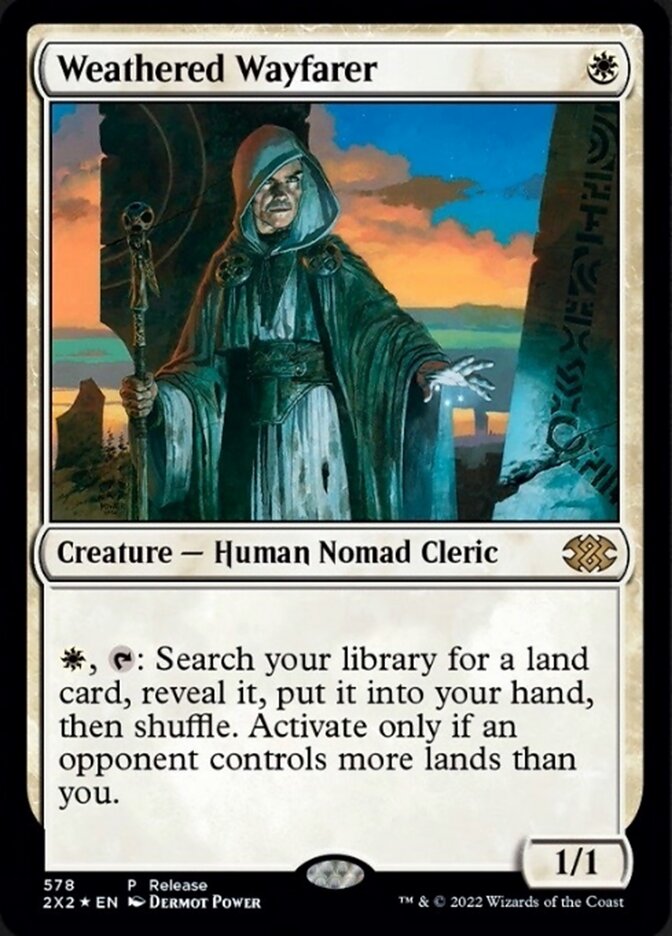 Weathered Wayfarer (Preview Promo) [Double Masters 2022] - Magic: The Gathering - Card Brawlers | Quebec | Canada |
