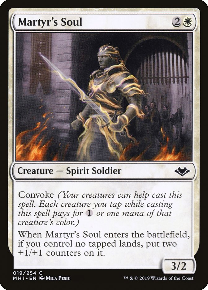 Martyr's Soul [Modern Horizons] - Magic: The Gathering - Card Brawlers | Quebec | Canada |