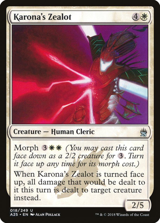 Karona's Zealot [Masters 25] - Magic: The Gathering - Card Brawlers | Quebec | Canada |
