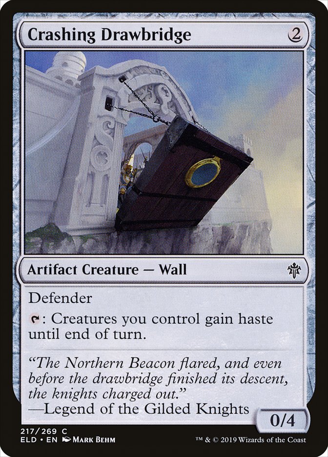 Crashing Drawbridge [Throne of Eldraine] - Magic: The Gathering - Card Brawlers | Quebec | Canada |