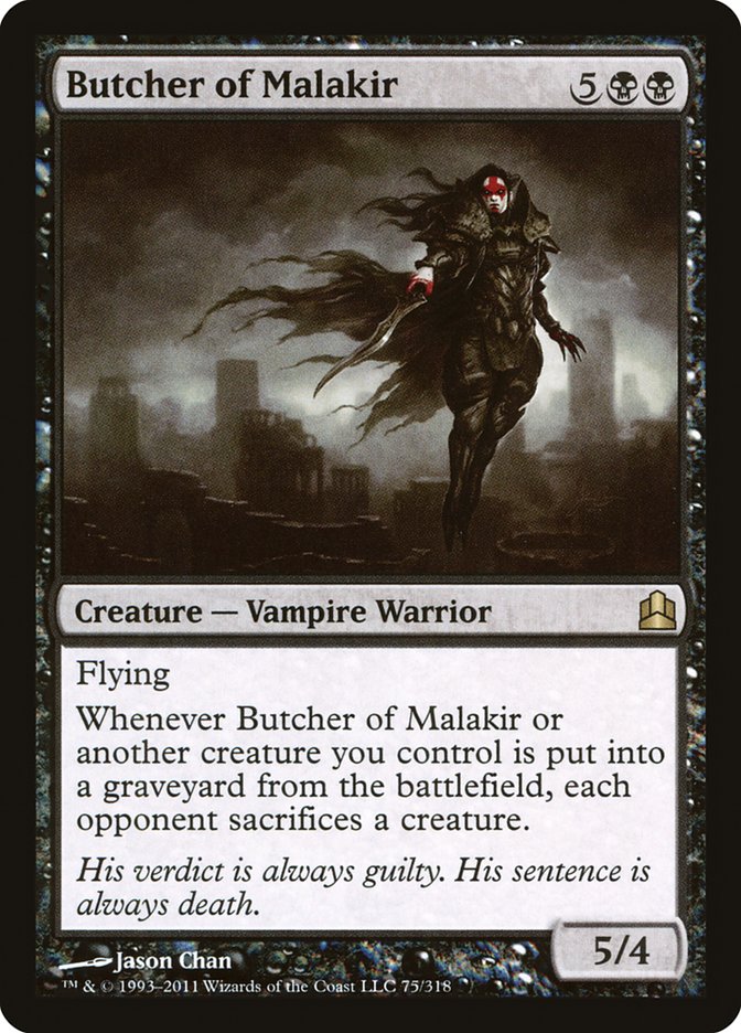 Butcher of Malakir [Commander 2011] - Magic: The Gathering - Card Brawlers | Quebec | Canada |